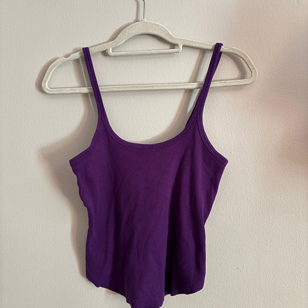 FP Movement by Free People Purple Fitted Camisole